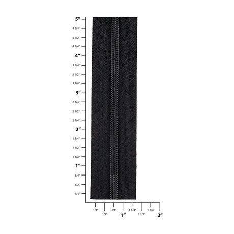 Ohio Travel Bag-Zippers-#2.5 Navy, YKK Coil Zipper Tape, Nylon,  #2.5C-W-NVY-$0.10