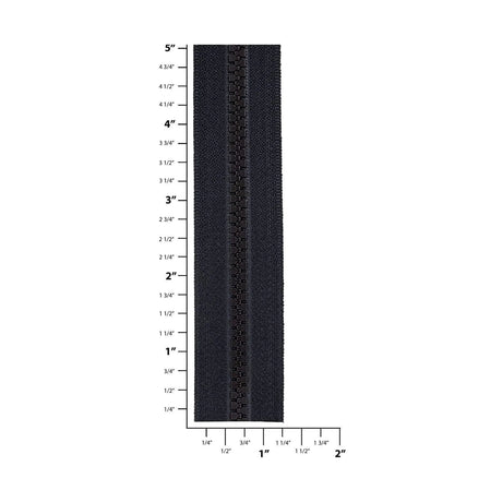1 3/8 Black, Large Zipper Fixer, Plastic, #ZF-2