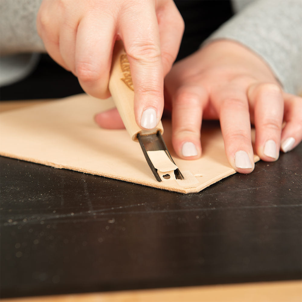 Veg tanned leather is the perfect canvas for your leather projects