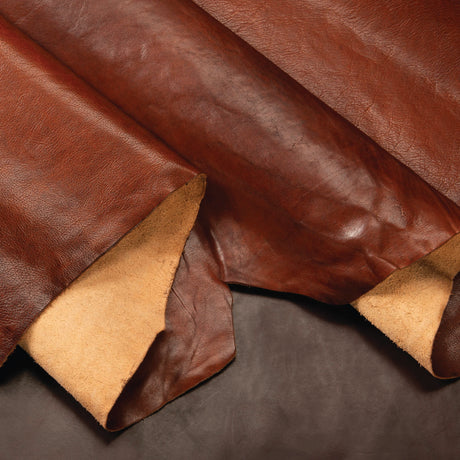 Tumbled Vachetta Leather - Oiled Veg Tan Shoulder 2,8mm (7 oz.)