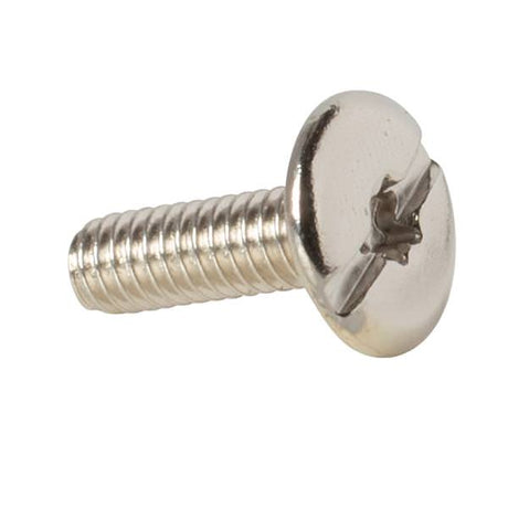 10 Pack Chicago Screws 1/4 Nickel Engraved Floral With Grips ⋆ Saddles N  Such