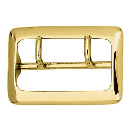 Ohio Travel Bag-Buckles-1 1/2 Brass, Sam Browne Center Bar Buckle, Solid  Brass, #899-1-1-2-B-$4.80