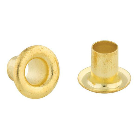 Buy your Eyelets: Eyelet kit + setter gold inside Ø 9,53 mm, PP24