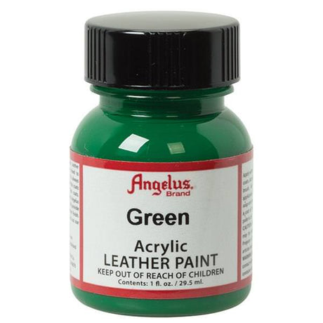 Angelus Neon-4 oz Leather Paint, Popsicle Green