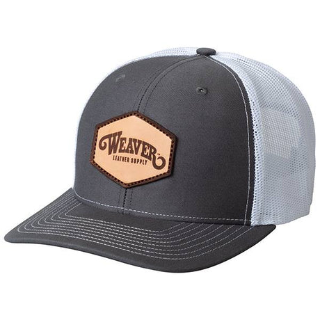 Camo Flexfit Mesh Back Cap with Leather Patch