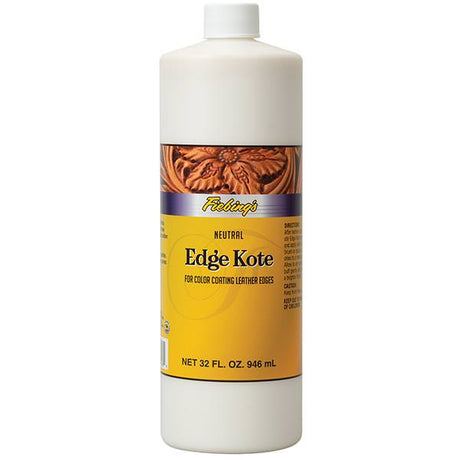  Customer reviews: Fiebing's Edge Kote, 4 Oz. - Color Coats  Leather Edges - Dark Brown