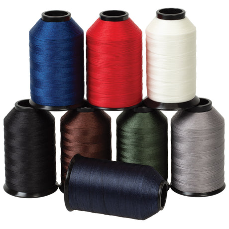 Colored Nylon Thread 69 Weight - 1 oz spool - Montana Leather Company