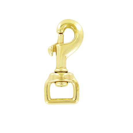 1/2 Brass, Swivel Snap Hook, Zinc Alloy, #P-1568-BP – Weaver