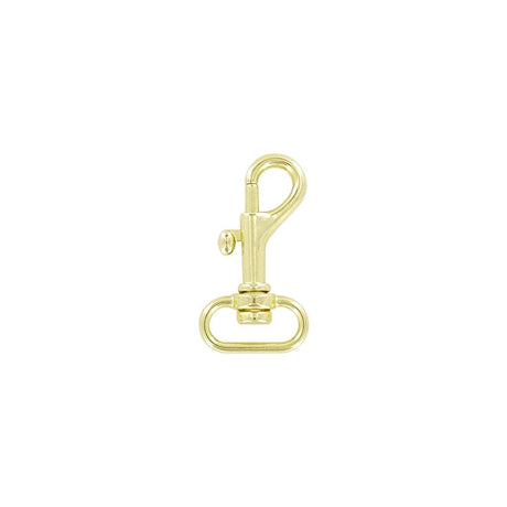 3/4 Antique Brass, Bolt Swivel Snap Hook, Zinc Alloy-PK4, #P-2103-ANT –  Weaver Leather Supply