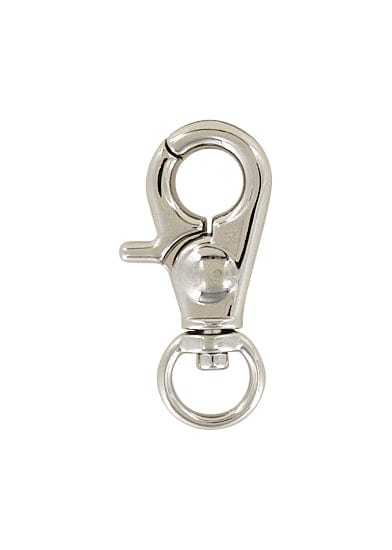 3/8 Shiny Nickel, Bolt Swivel Snap Hook, Zinc Alloy, #P-815-NP – Weaver  Leather Supply