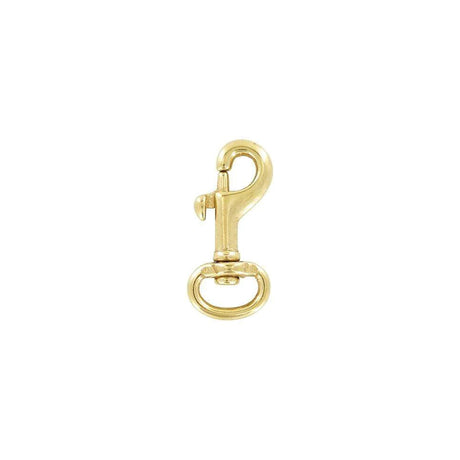 5/8 Brass, Swivel Snap Hook, Solid Brass, #P-1440 – Weaver