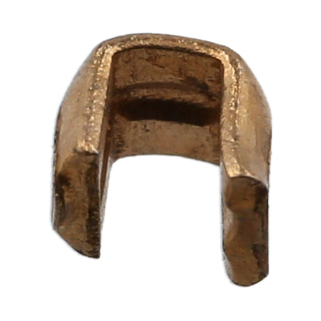 14 Handbag Zipper, Brown with Brass Teeth, Metal, #451-14-BRO