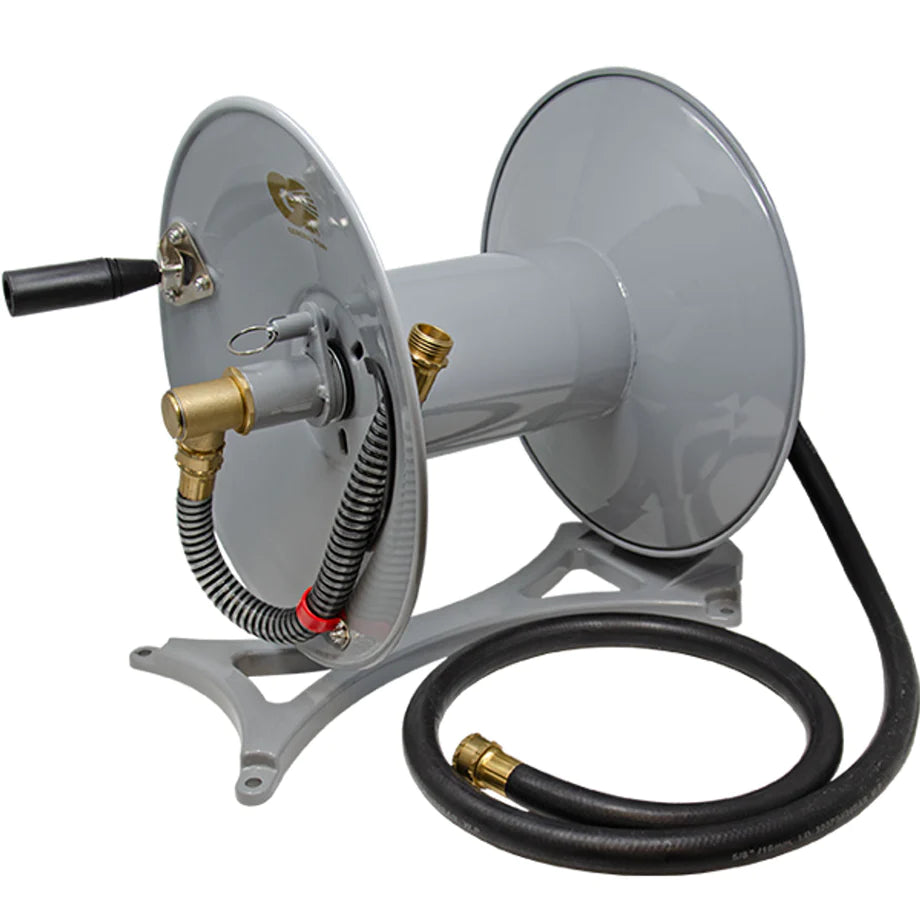 General Pump Hose Reel With Stainless Steel Swivel, 5000 psi, 3/8 x 450' 