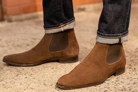 suede chelsea boots