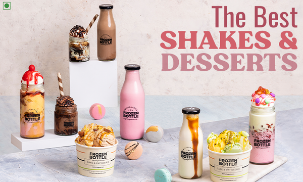 Frozen Bottle Blend of Desserts & Best Food Franchise Business