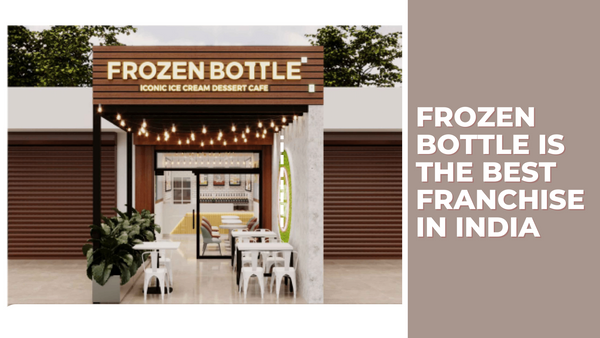 Frozen Bottle the Best Franchise in India
