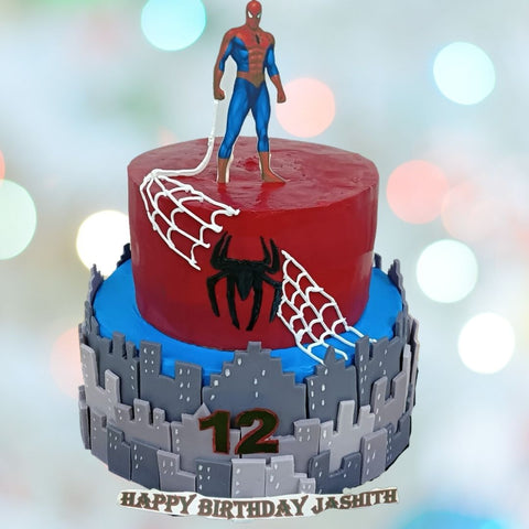Spiderman Cake | Best Customized Cakes in Bangalore