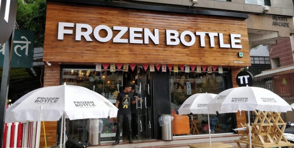 Frozen Bottle- best Food and ice cream Franchise option in India