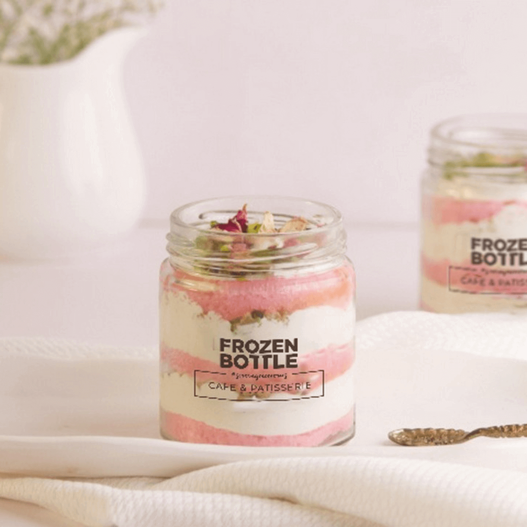 Rose Saffron Pistachio Dessert Jar