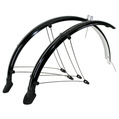 Béquille latérale vélo enfant WTP en aluminium noir (12 à 20