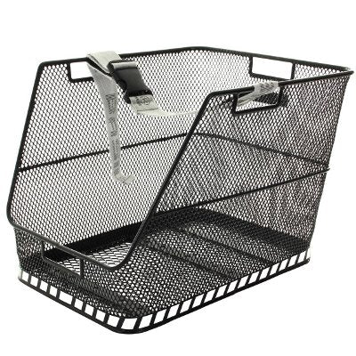 Housse Étanche Panier Velo Housse De Pluie pour Panier De Vélo, 42 X 33 X  25 Cm, Noir, Tissu Oxford 210D[197] - Cdiscount Sport