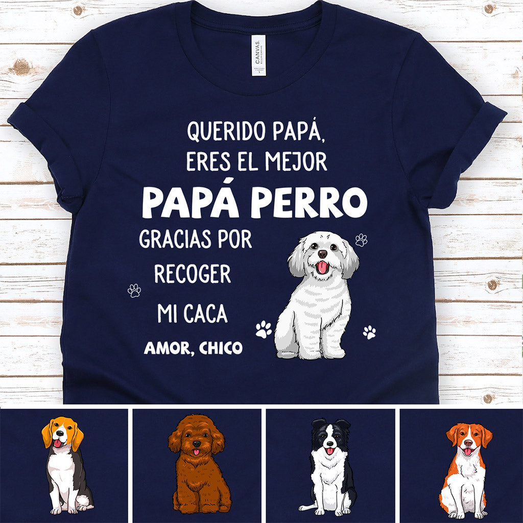 Papá Perro - Camisetas Personalizadas, Amante De Los Perros 0120A220 - Viva La Moda