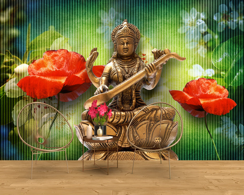 Goddess Saraswati Wallpaper – Myindianthings