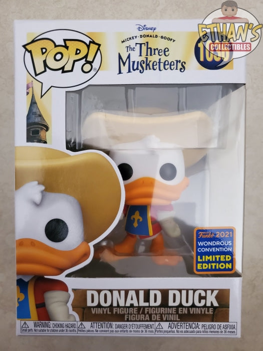 donald duck three musketeers funko