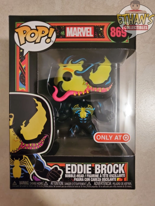 black light eddie brock funko