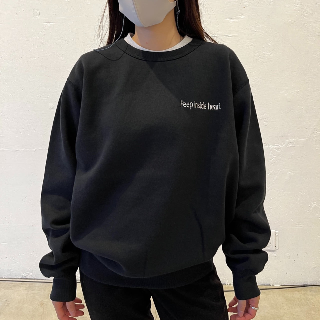 安値 柴田ひかり HALF-ZIP SWEATSHIRT Khaki S asakusa.sub.jp