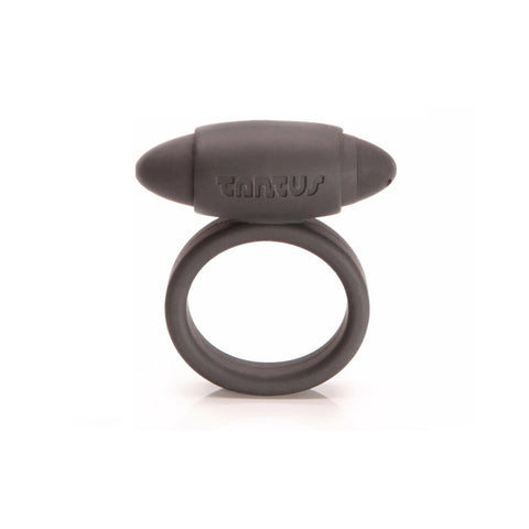 Tantus Vibrating Soft C-Ring Black | popdildo.com
