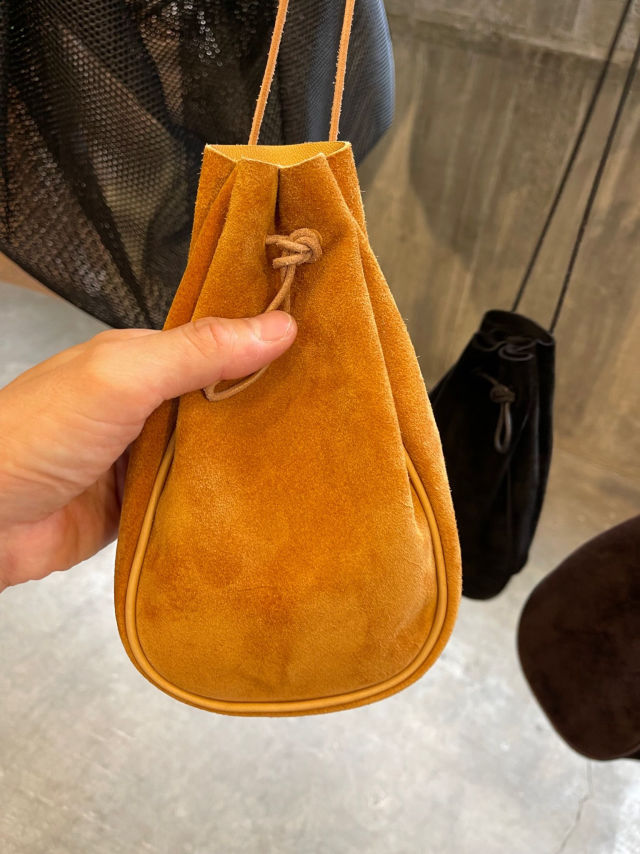 Hender Scheme senzu bag ダークブラウン - ハンドバッグ