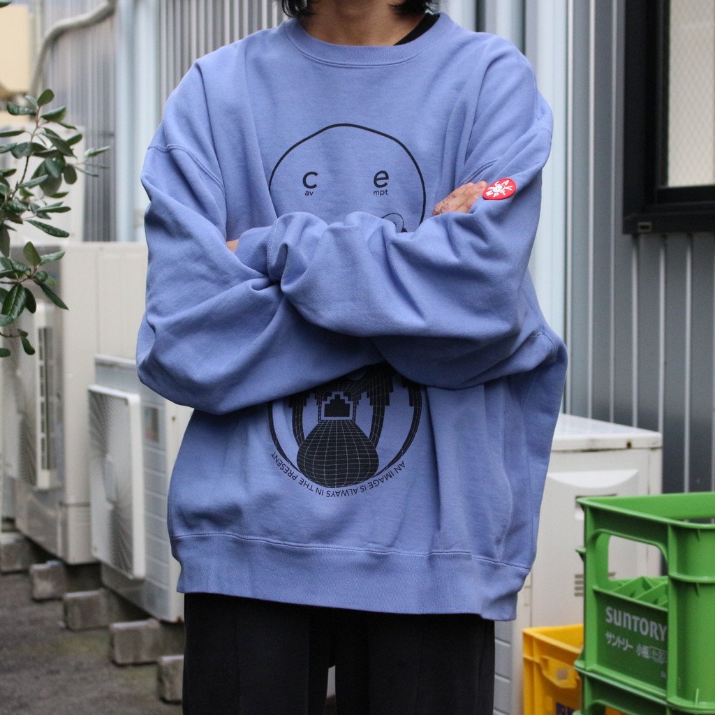 3個セット・送料無料 /OVERDYE MD In The Present CREW NECK