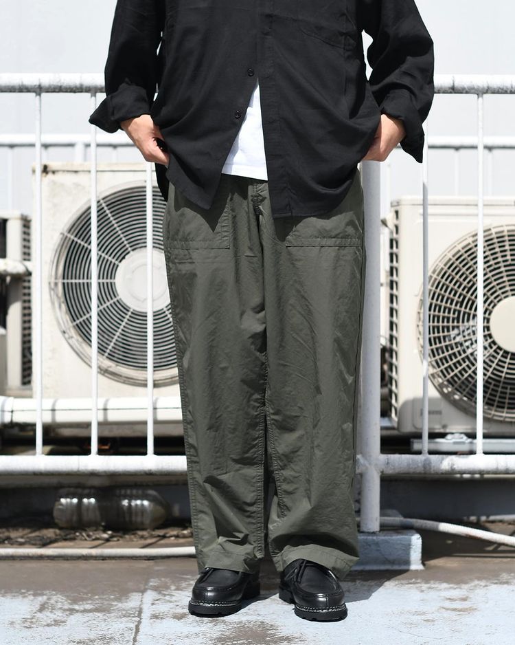 メーカー直売】 WEATHER WEATHER BEBOP BEBOP PANTS - PANTS - NAVY