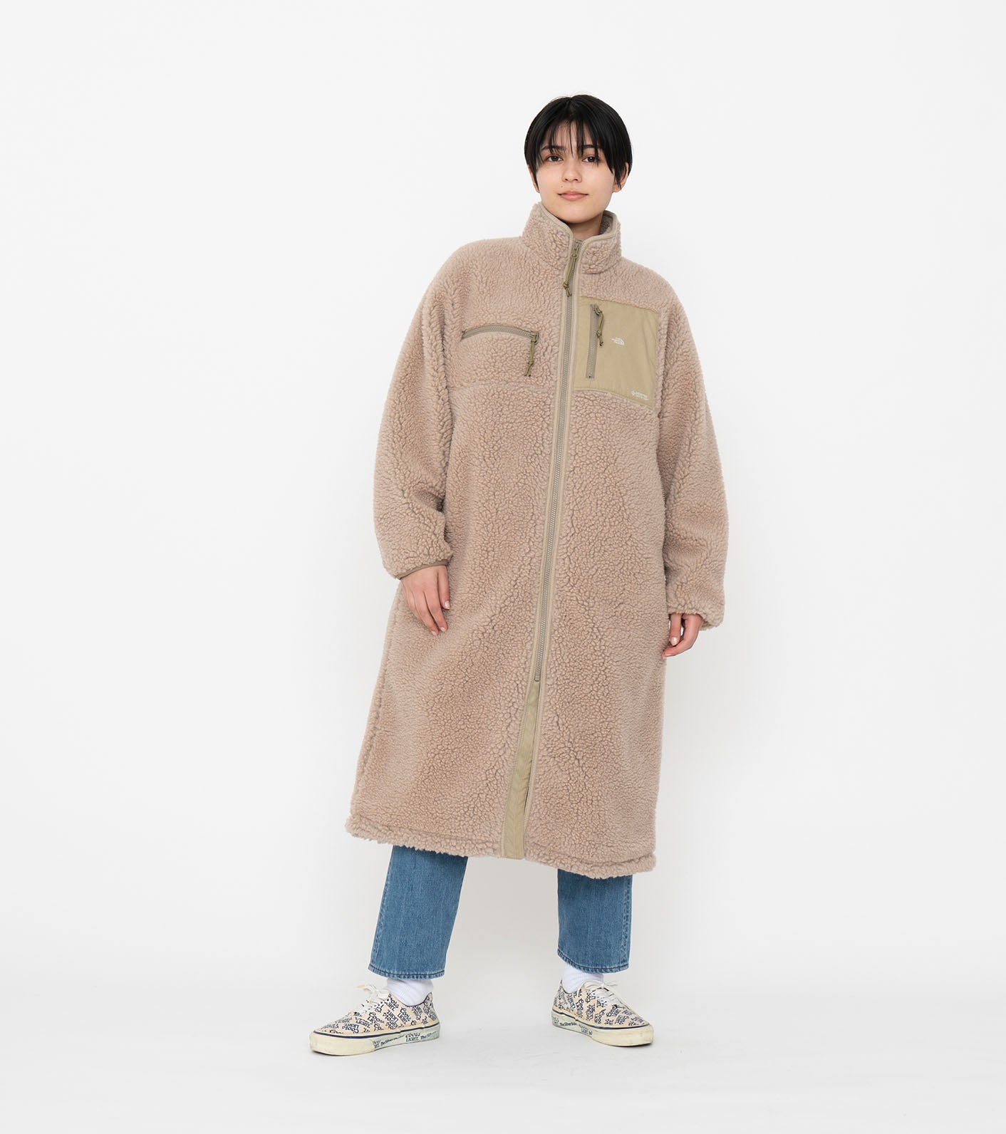 キナリ・ベージュ Wool Boa Fleece Field Coat 新品未使用 - crumiller.com