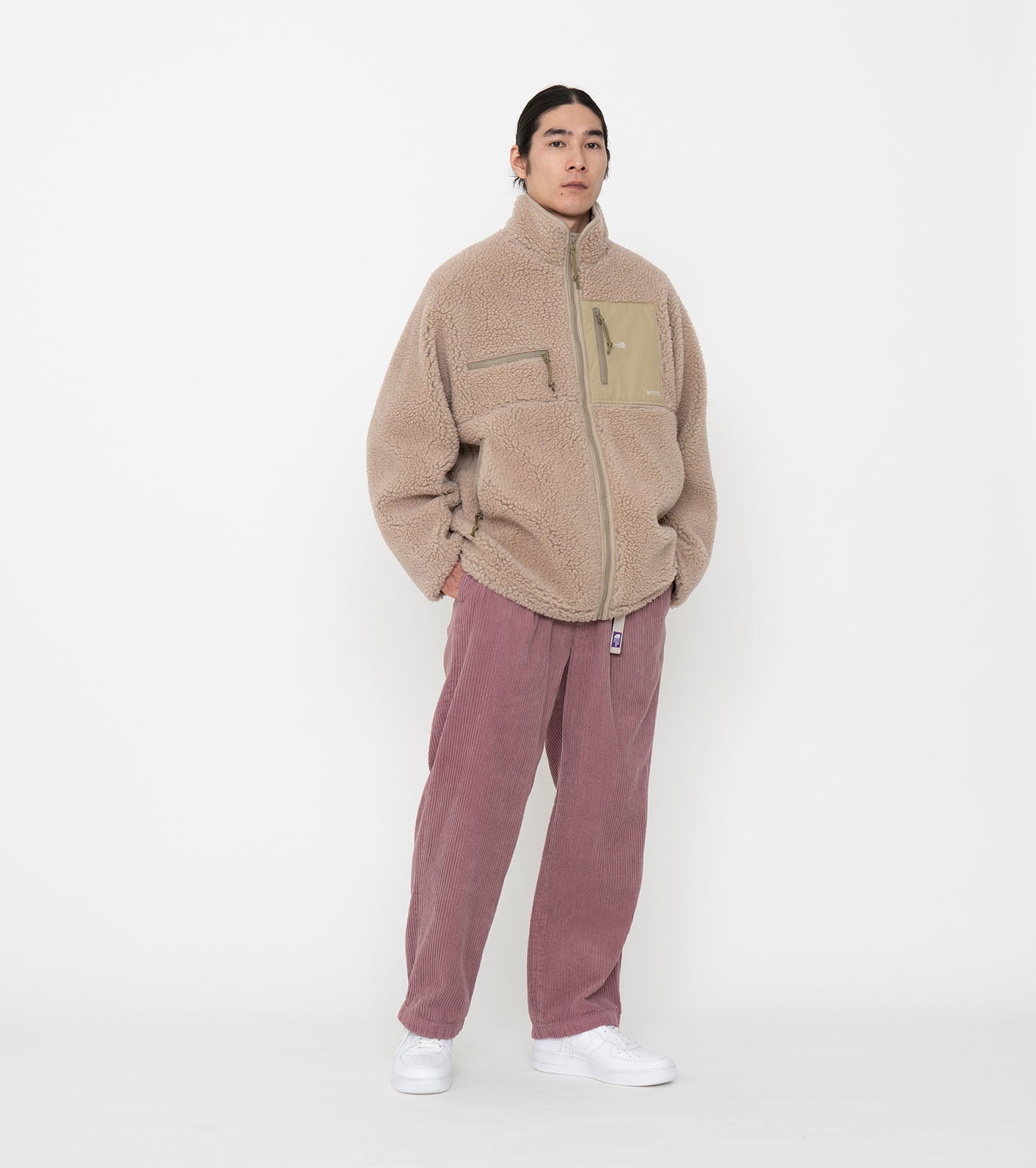 THE NORTH FACE PURPLE LABEL Wool Boa Fleece Field Jacket