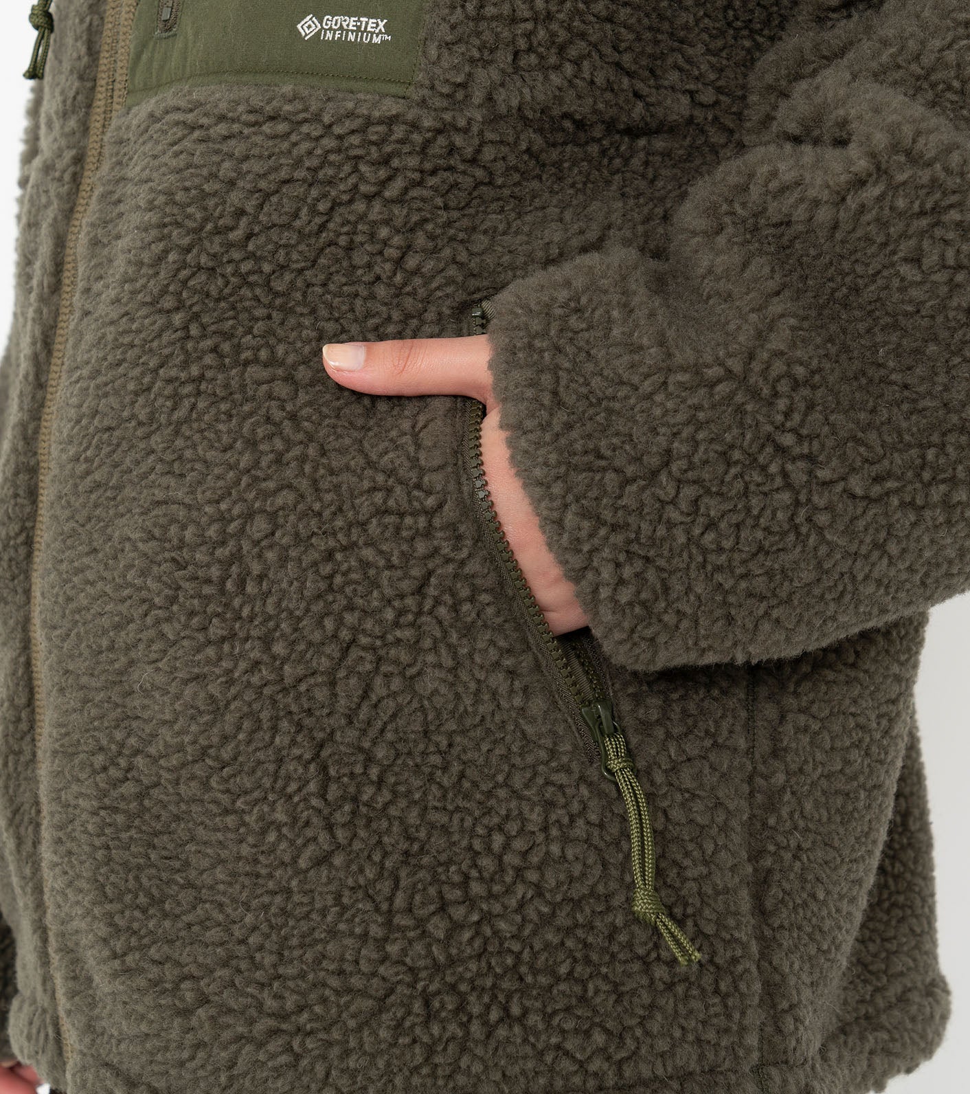 THE NORTH FACE PURPLE LABEL Wool Boa Fleece Field Jacket