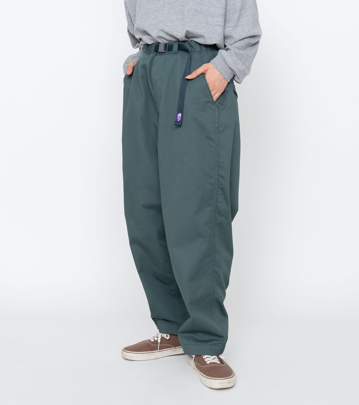 THE NORTH FACE PURPLE LABEL Stretch Twill Wide Tapered Pants