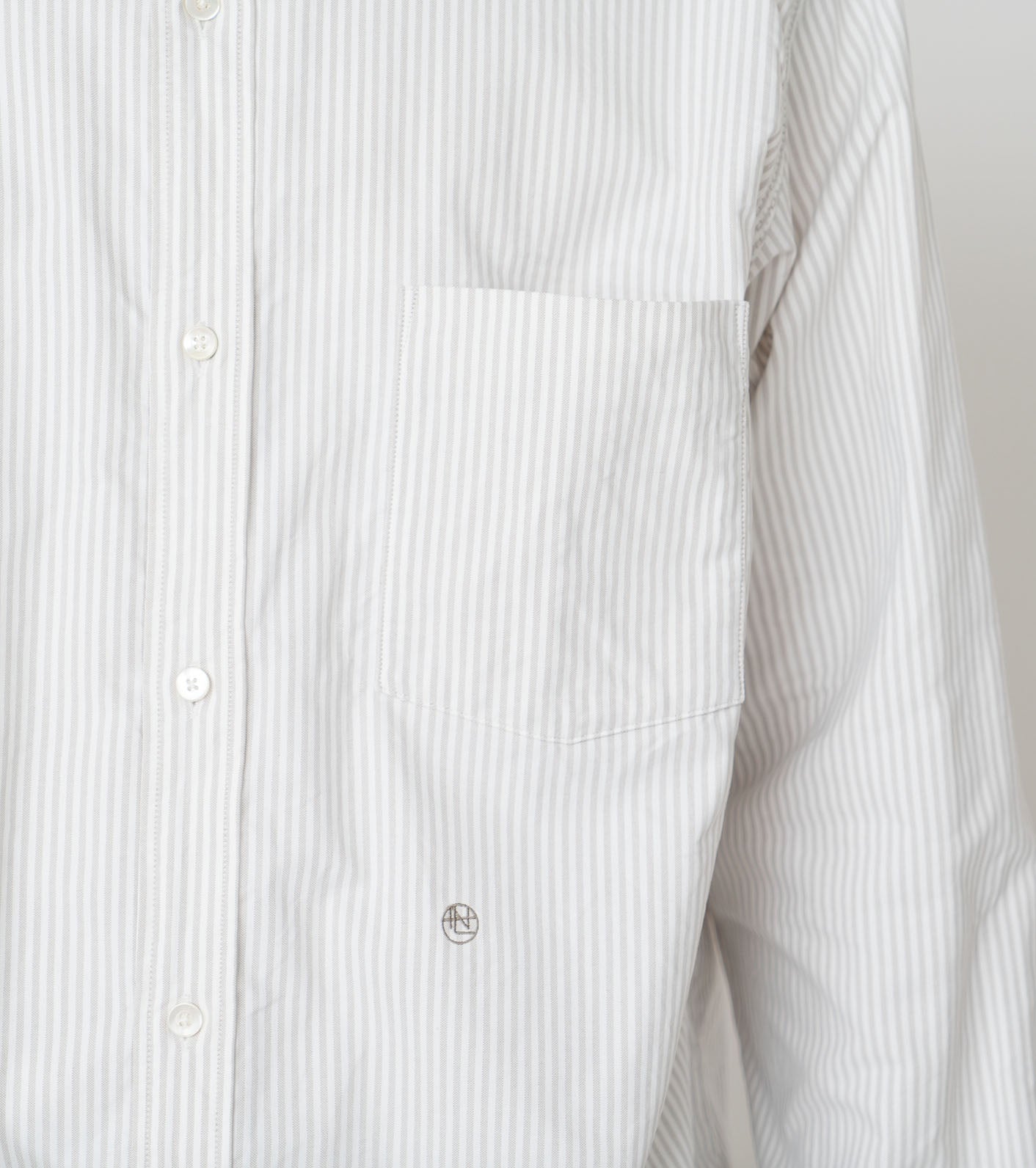 シャツ nanamica - nanamica Button Down Stripe Wind Shirt の通販 by