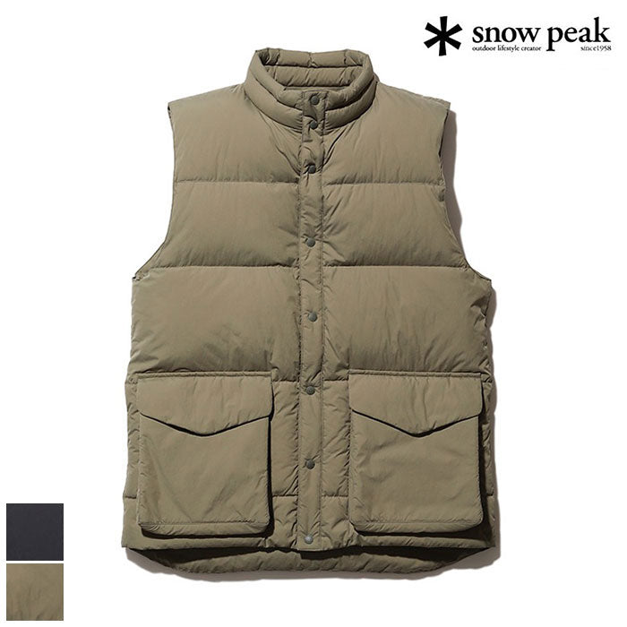 予約中！】 peak snow ジャケット・アウター Recycled Vest Down