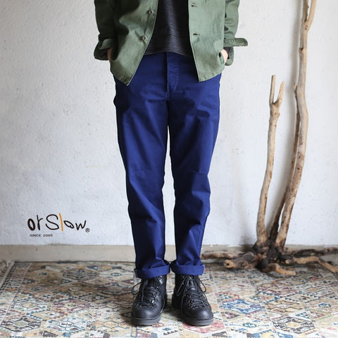 orSlow FRENCH WORK PANTS ecru – unexpected store