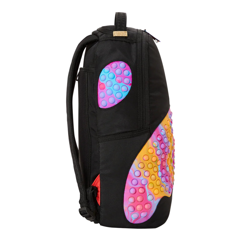 Sprayground Unisex Crazy Shark Split DLXSV W/ Removable Eyes Backpack  910B5357NSZ Multicolor