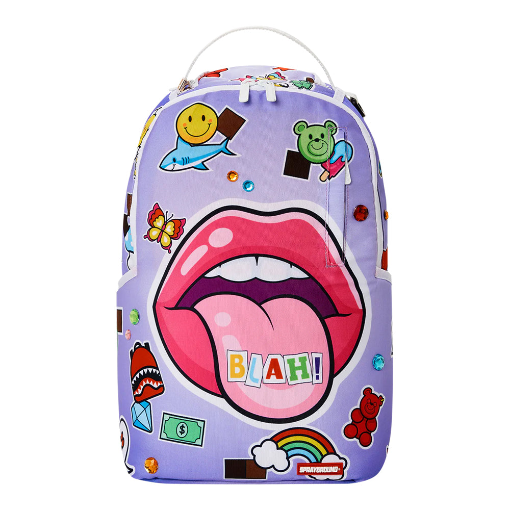 Sprayground Unisex Crazy Shark Split DLXSV W/ Removable Eyes Backpack  910B5357NSZ Multicolor