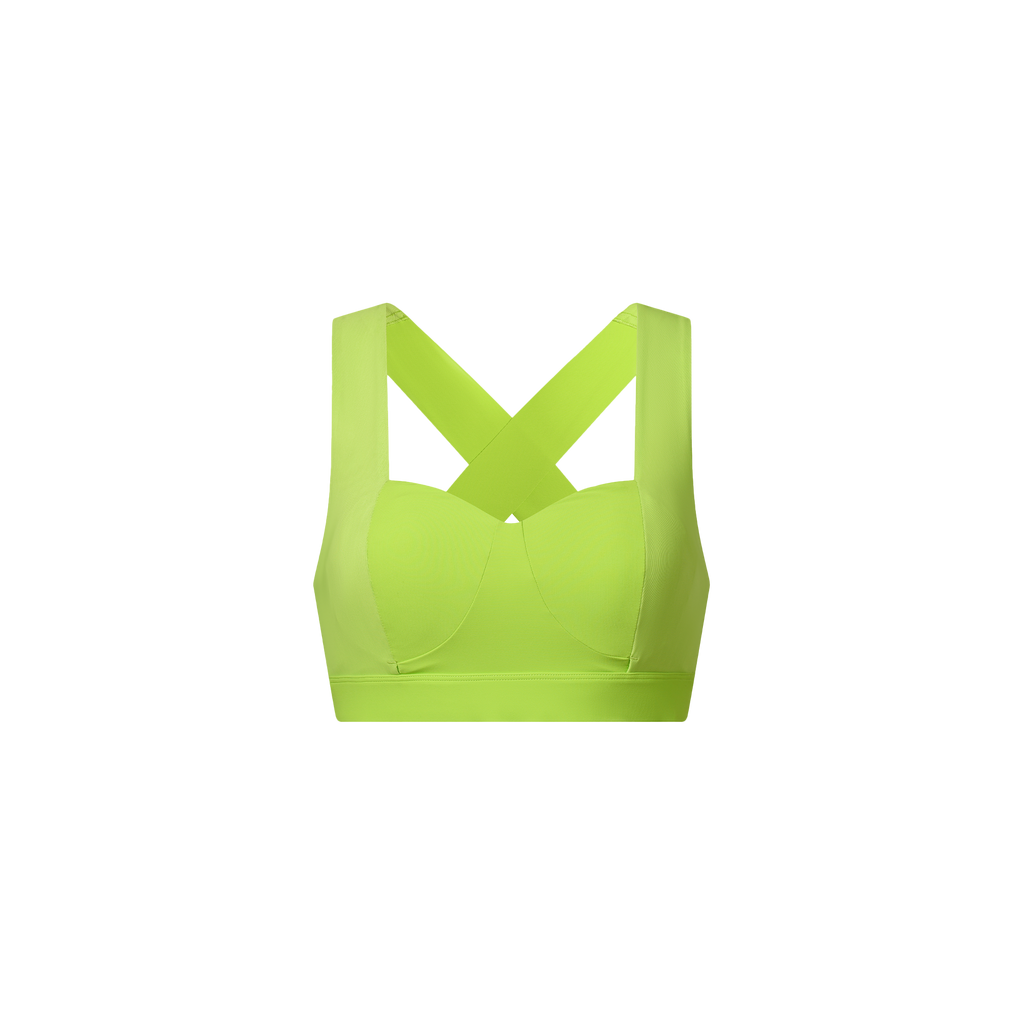 Sports Bra Medium Support - Neon yellow - Ladies