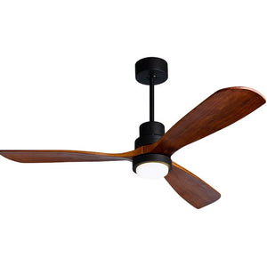 52inch Top  DC Motor 110V 220V Ceiling Fan with Lights 3 Color Remote Control 6 Speeds Ventiladores De Techo - lighting-fun