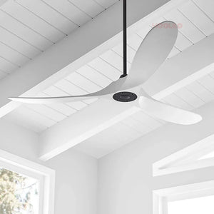 88inch Big Size Wood Ceiling Fan with Remote Control Lights DC Motor 6 Speeds Ventiladores De Techo Con Luces Led - lighting-fun