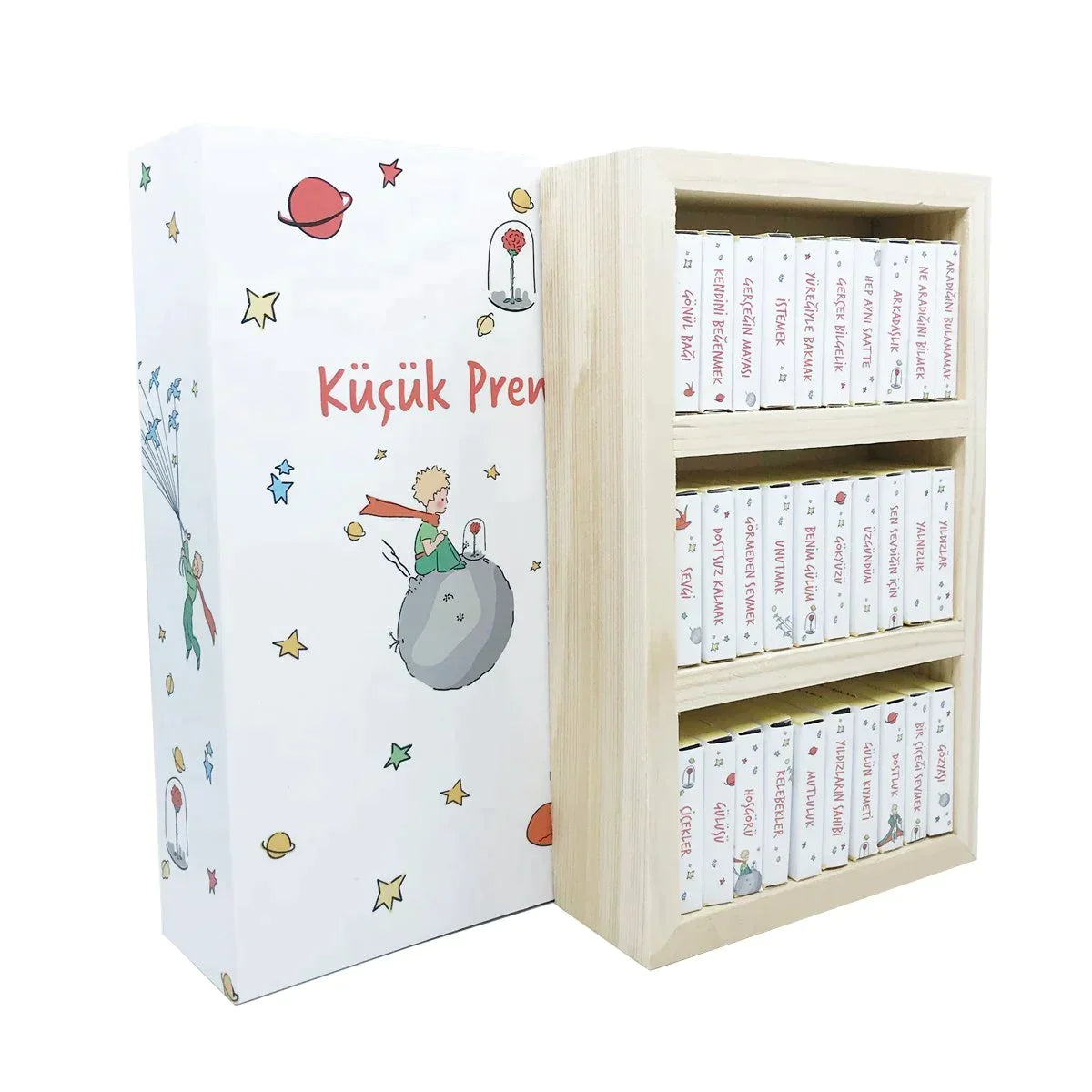 Küçük Prens Temalı Çikolata Kütüphanesi