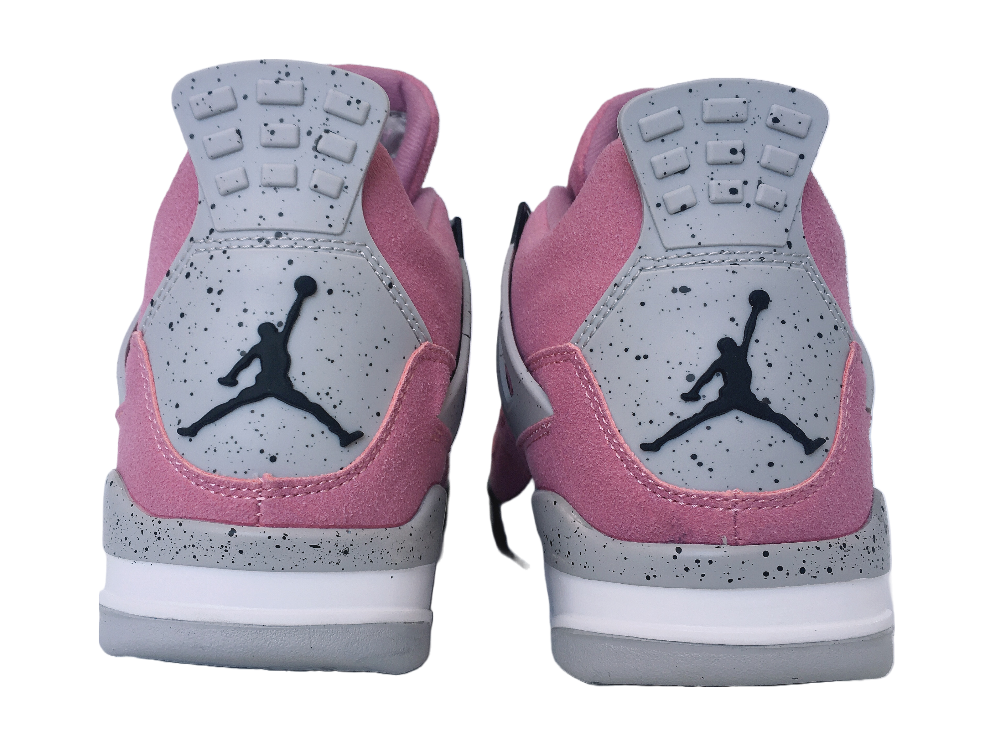 grey and pink jordan 4