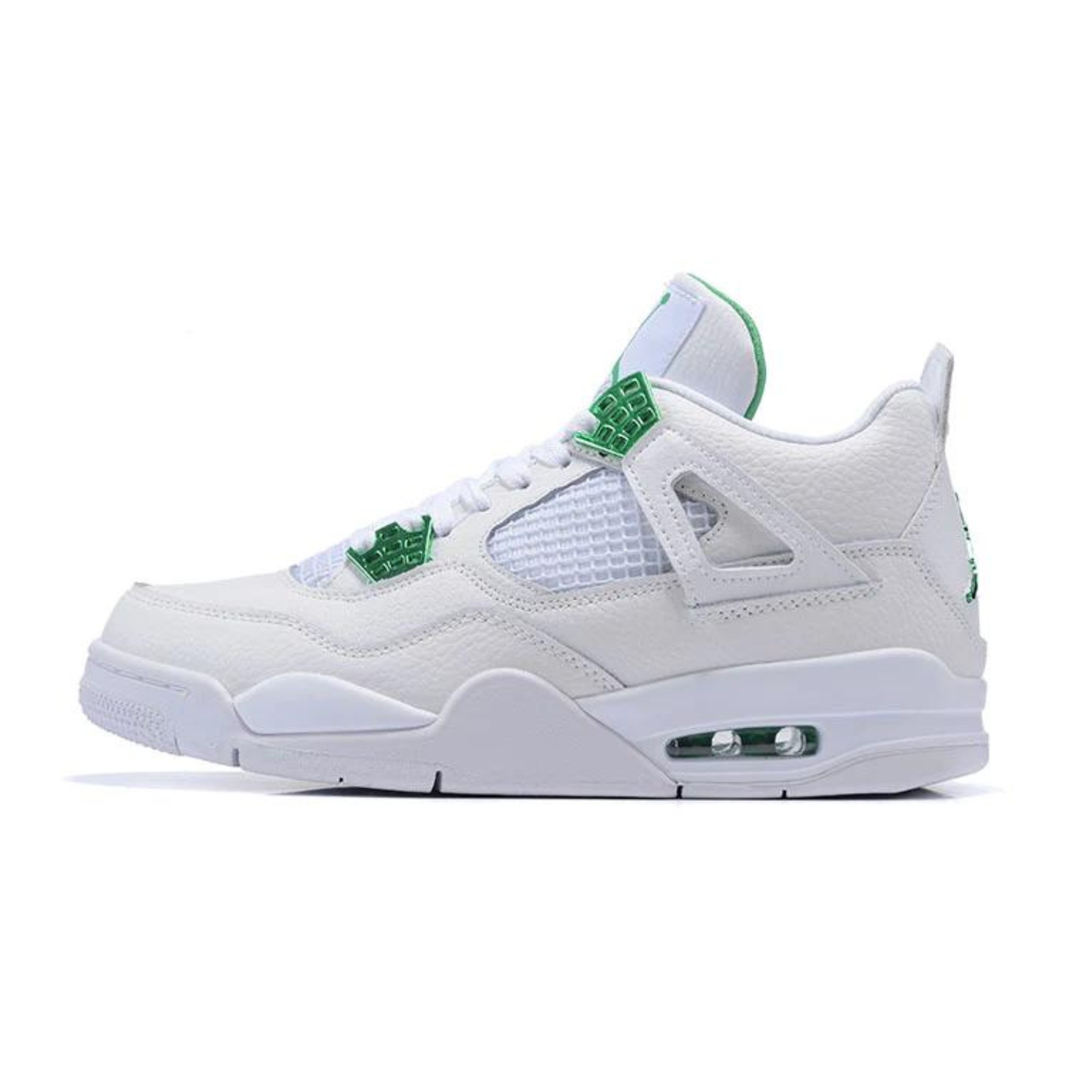 air jordan retro 4 green metallic