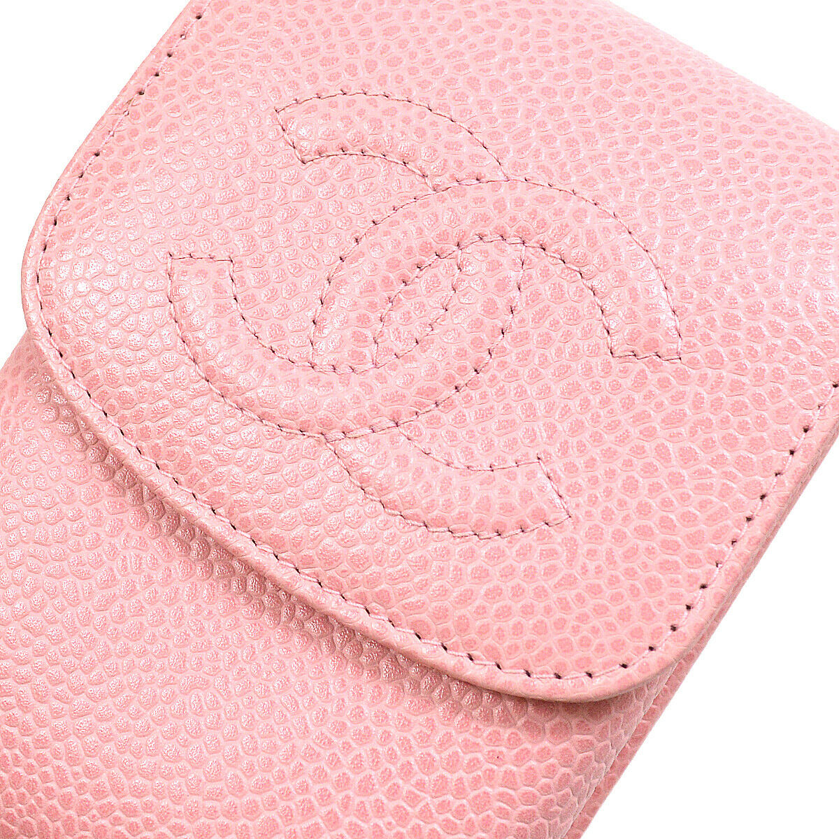 100 off CHANEL Purse Wallet Set 3 Pcs Pink Caviar Leather  Etsy